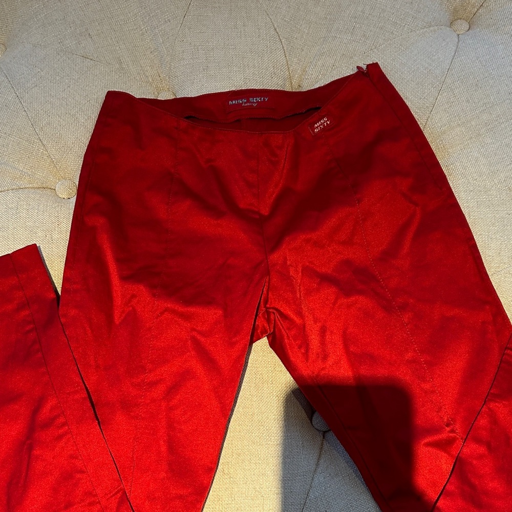 Miss sixty Vibrant Red Trousers